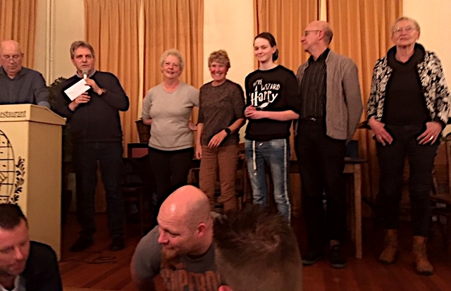 Winnaars PubQuiz 2019 Heeren sociëteit Eendragt Makkum